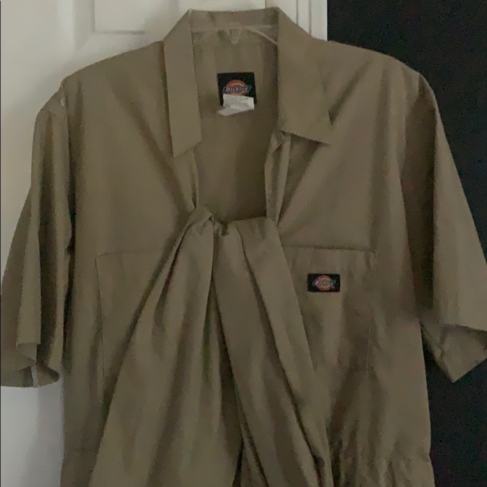 Tan dickie set